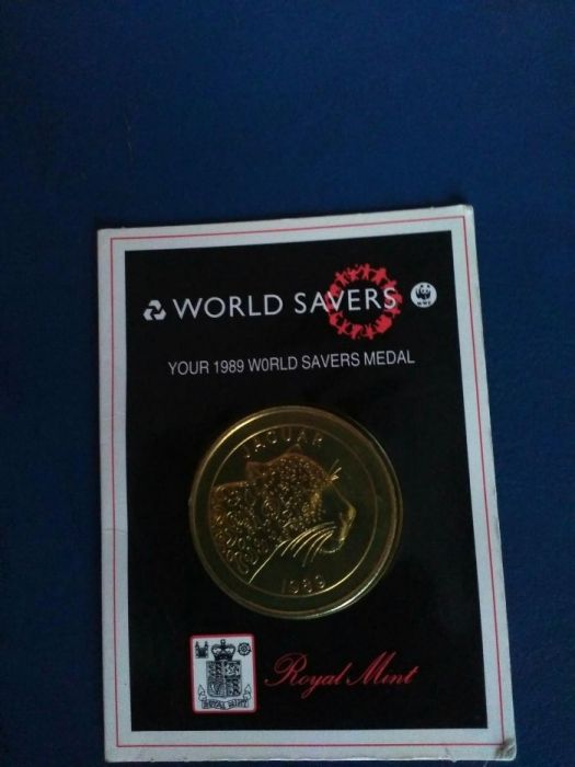 Медал на World Savers 1989 г