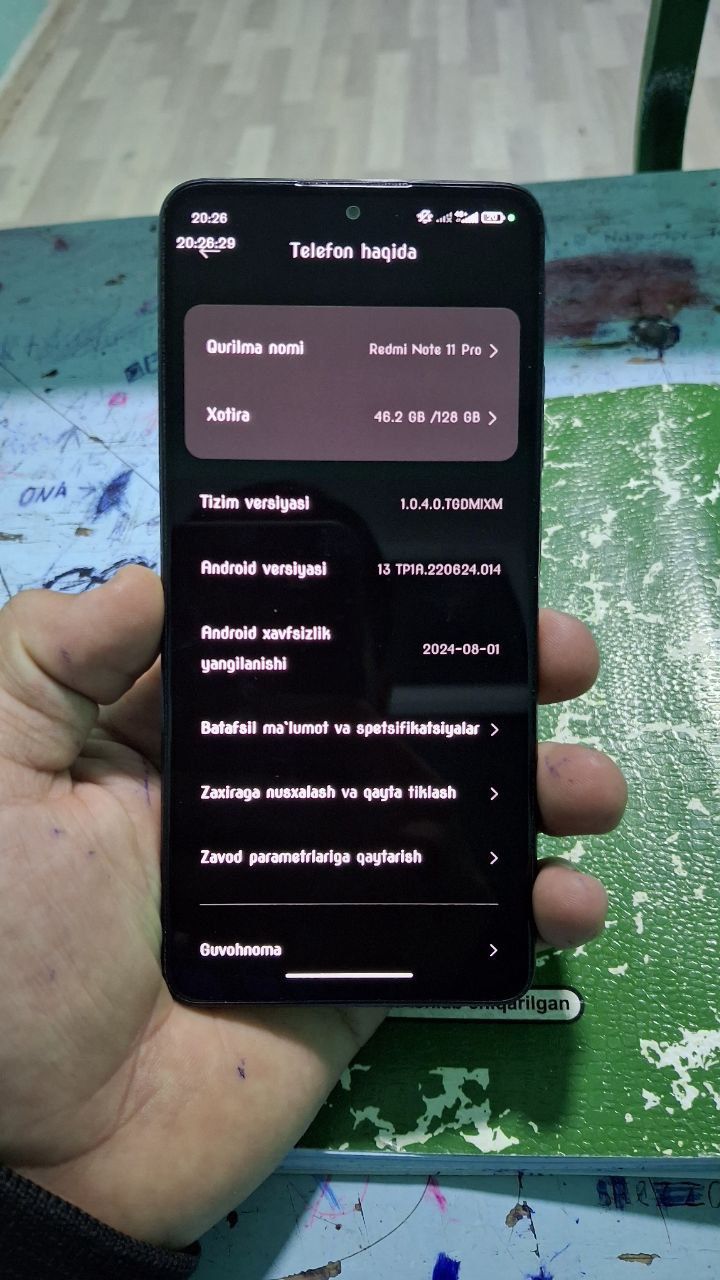 Redmi note 11 pro
