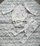Set body+pantaloni H&M, marime 62