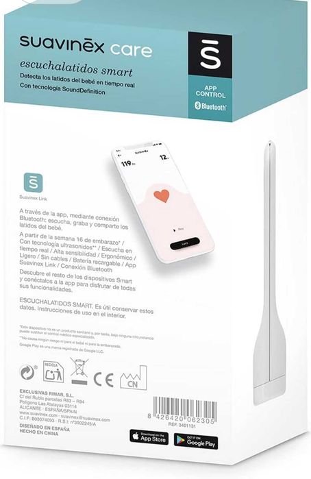 SUAVINEX Слушайте сърдечния ритъм на бебето SMART
