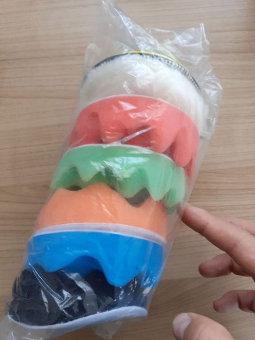 Kit set 11 piese bureti Polish Polishat Auto lustruit Autoturism farur