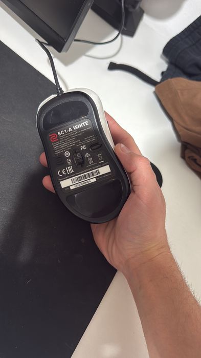 Mouse gaming zowie EC1-A white