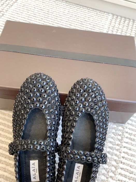 Balerini Alaia full negru marimi 35-40, tip Premium