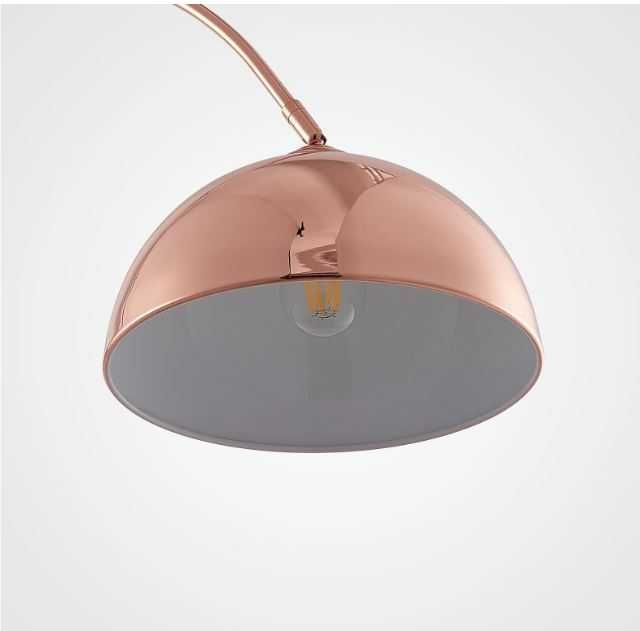 Lampă cu arc Lindby 4018247 Lennart, cupru, reglabilă pe înălțime, E27