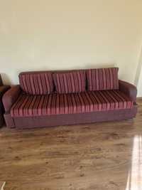Разтегателен диван с фотьойл