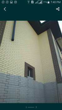Бетонная ( бетонные ) фасадная плитка ( панель ) фасадный декор кирпич