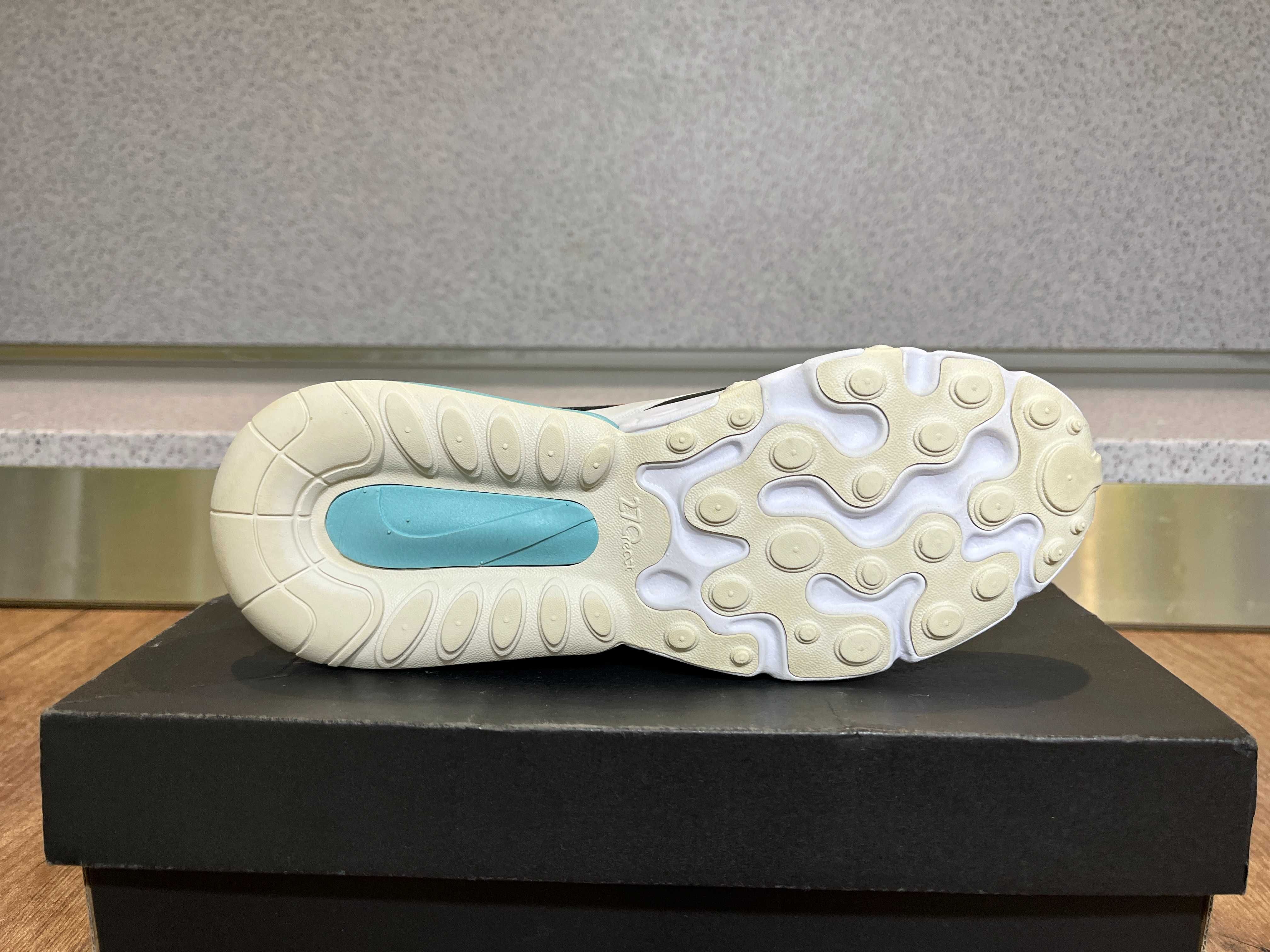 ОРИГИНАЛНИ *** Nike Air Max 270 React / Bleached Aqua