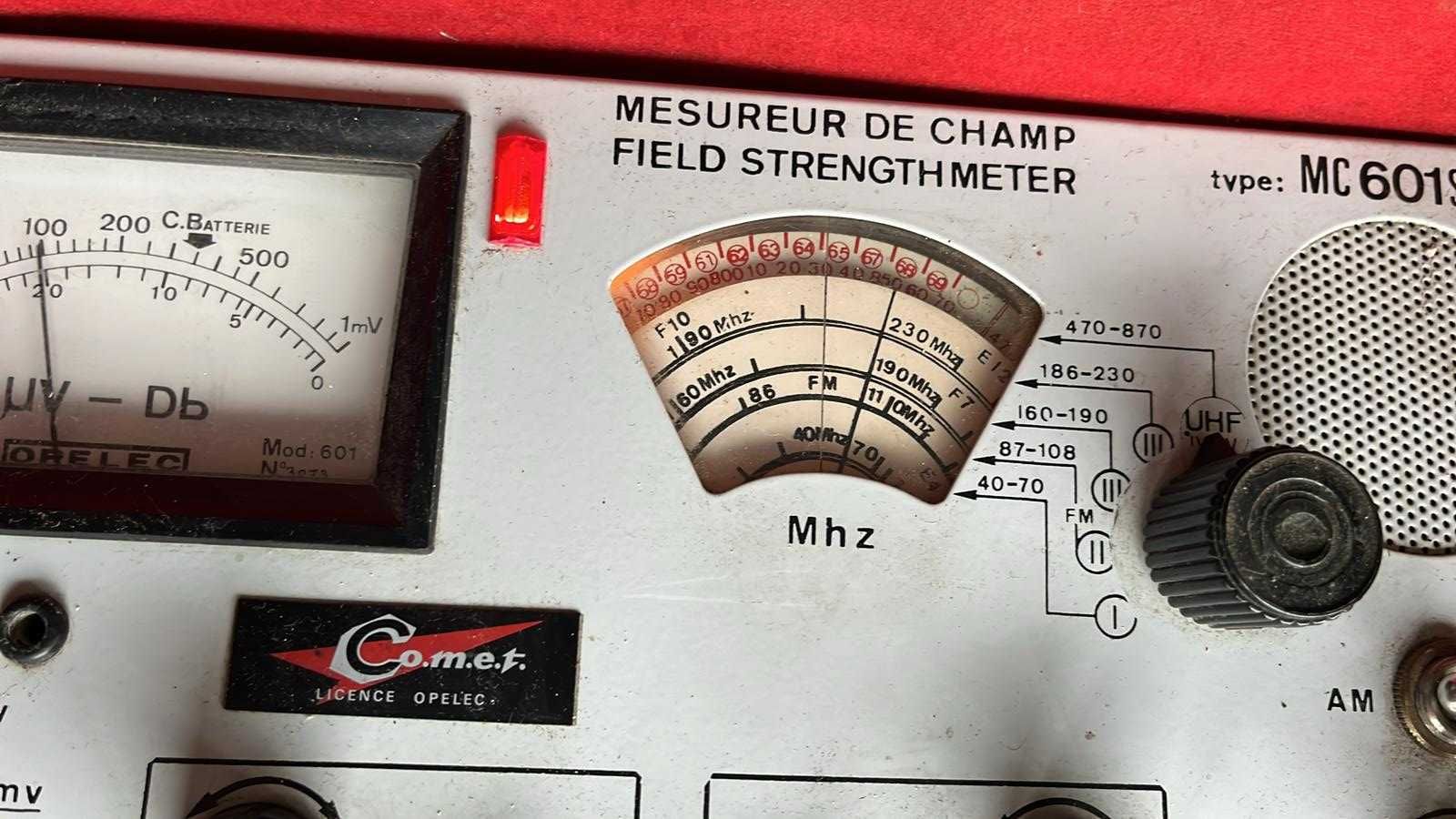 Field Strengthmeter type MC601ST - măsurare câmp