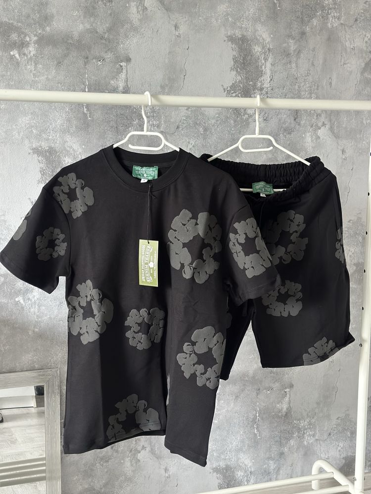 Compleu Denim Tears Trapstar syna amiri black grey