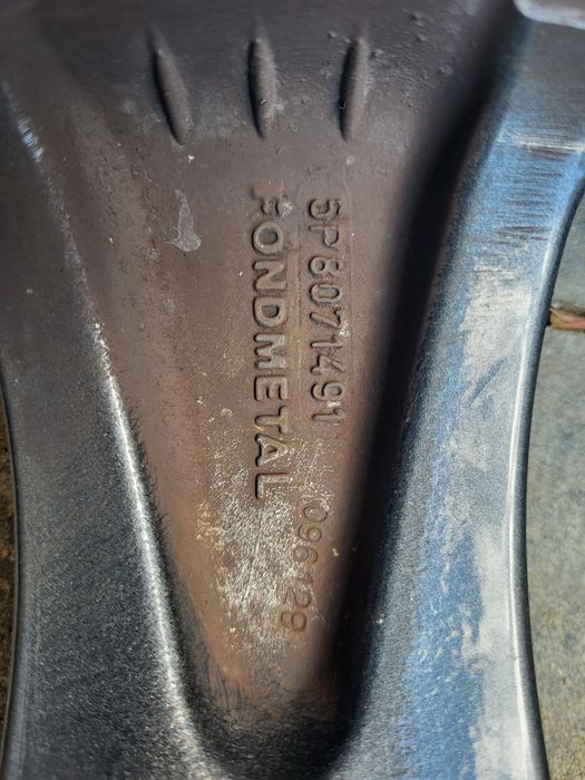 Jante originale aliaj Seat/Fondmetal 17 inci 5x112 et46 7Jx17H2