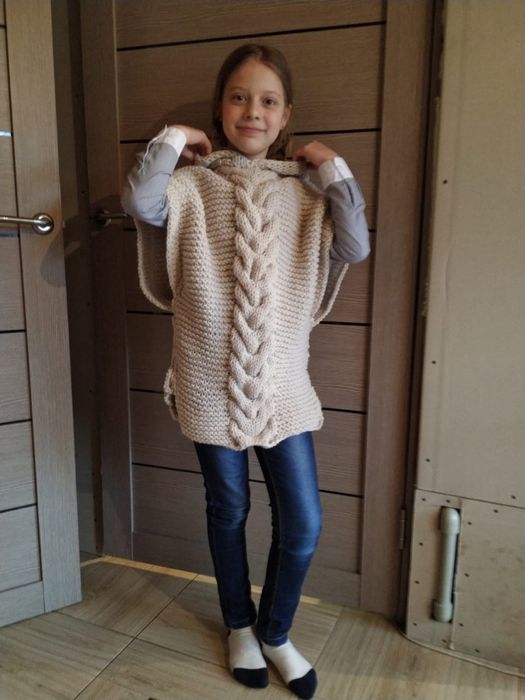 Пончо (кофта)