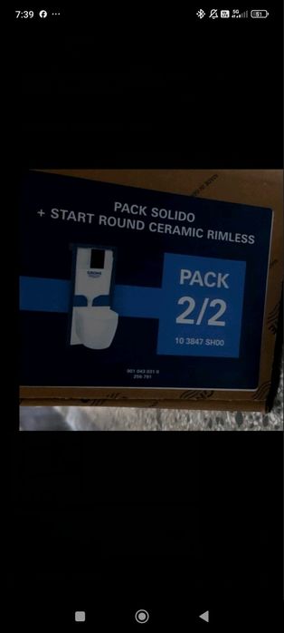 Структура с вграждане с тоалетна GROHE