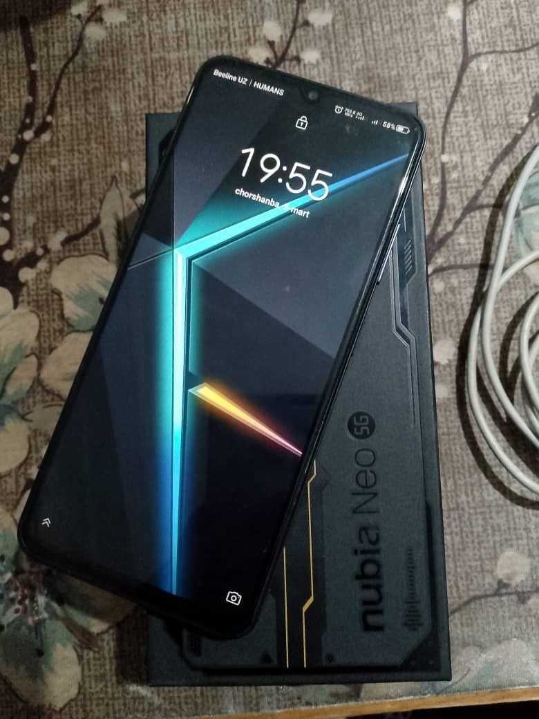 ZTE Nubia neo 5g igravoy