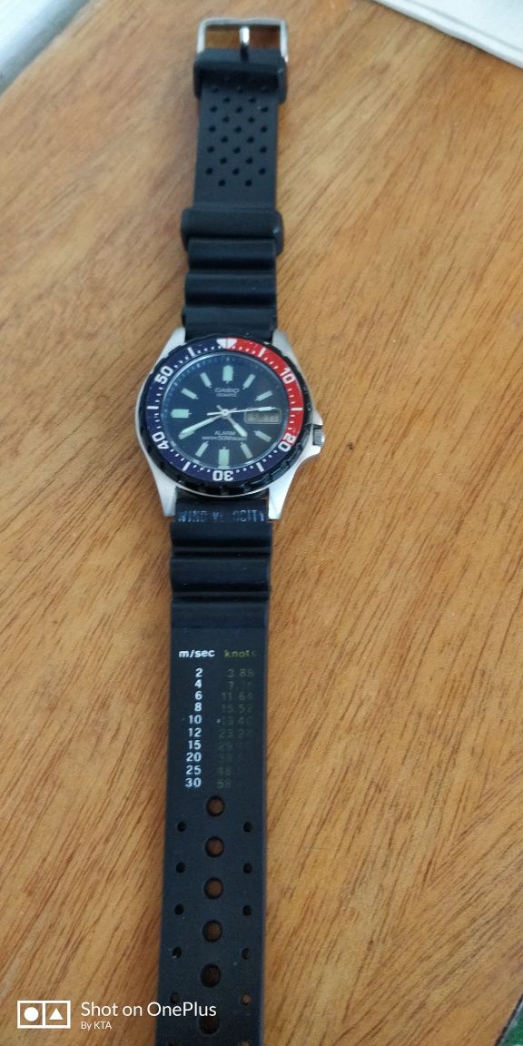 Ceas Casio diver vintage rar MMA11w