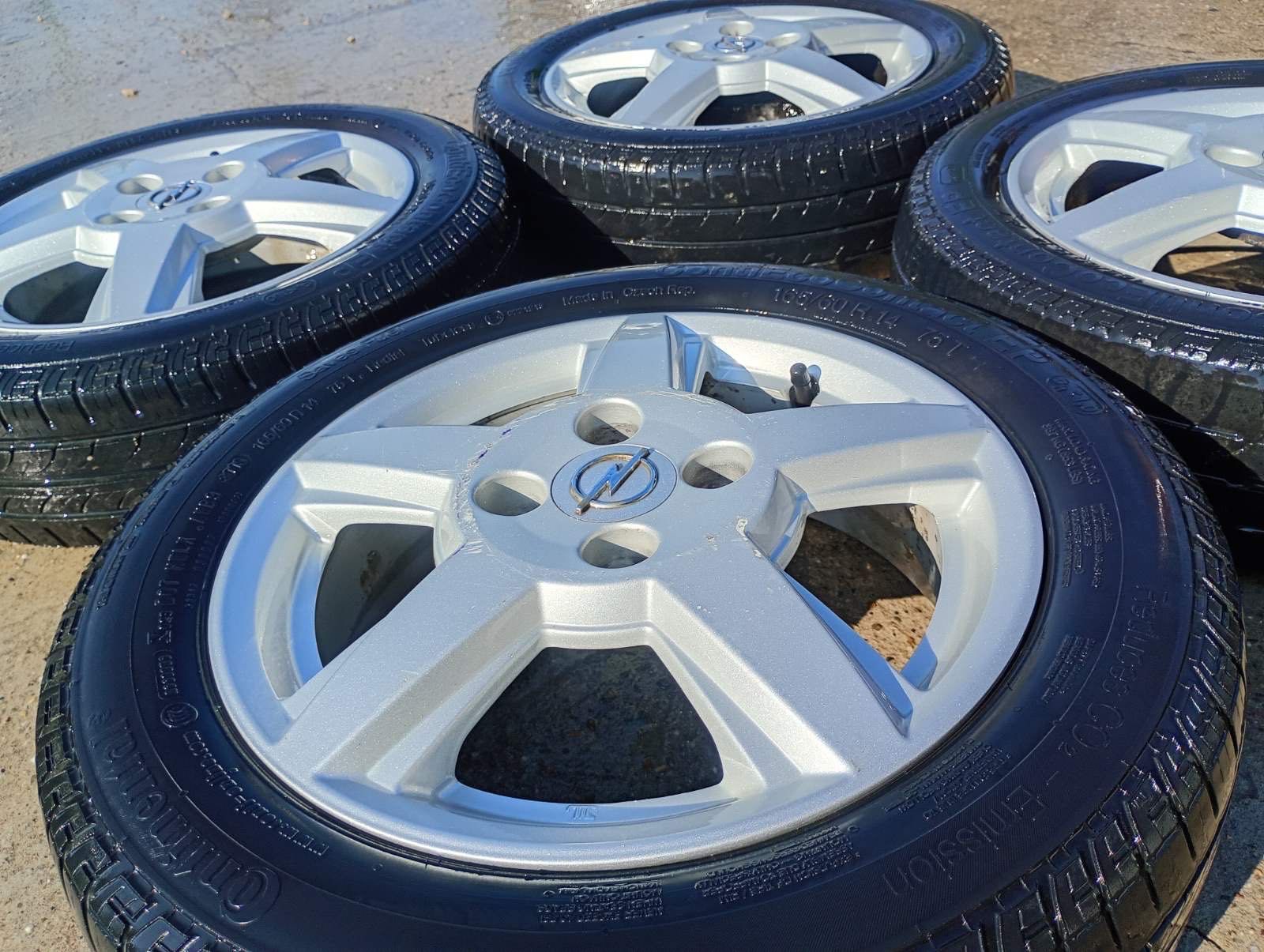 Гуми с джанти Opel 4x100 14’ et45