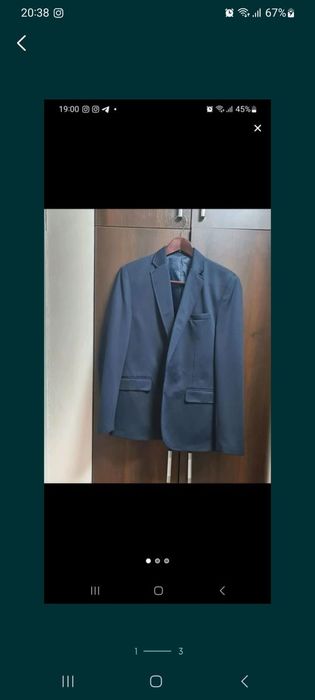 Пиджак мужской трикотаж