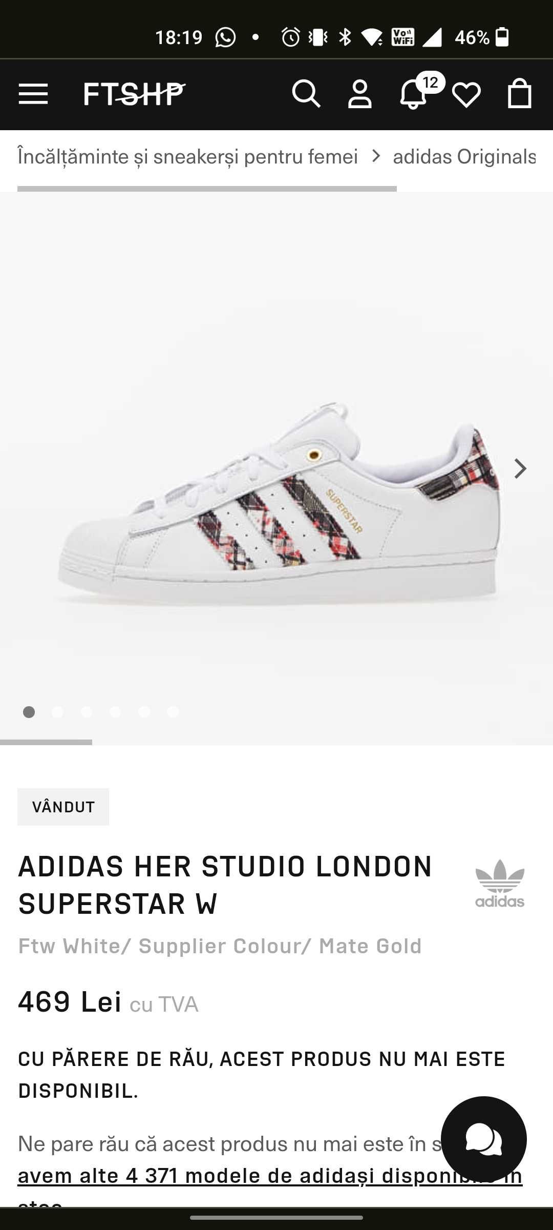 (Nou) Adidas Her Studio London Superstar W