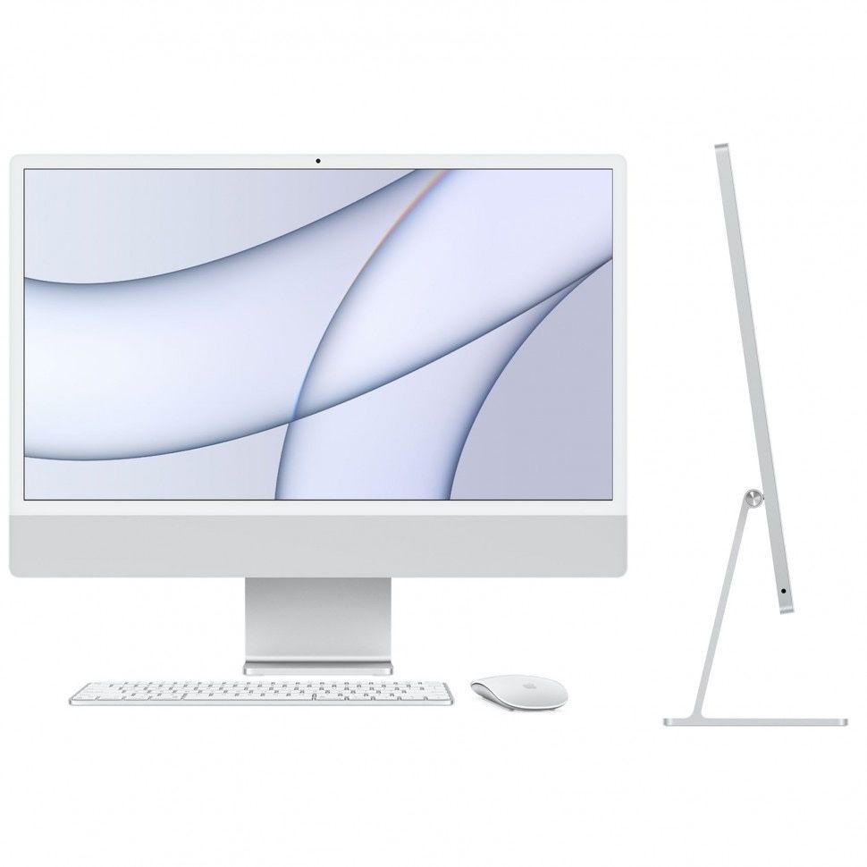 Apple iMac 24. M1. 16 ГБ. Серебристый. Моноблок. Аймак