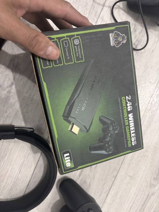 Приставка игравой приставка + маршал наушник Game Controller