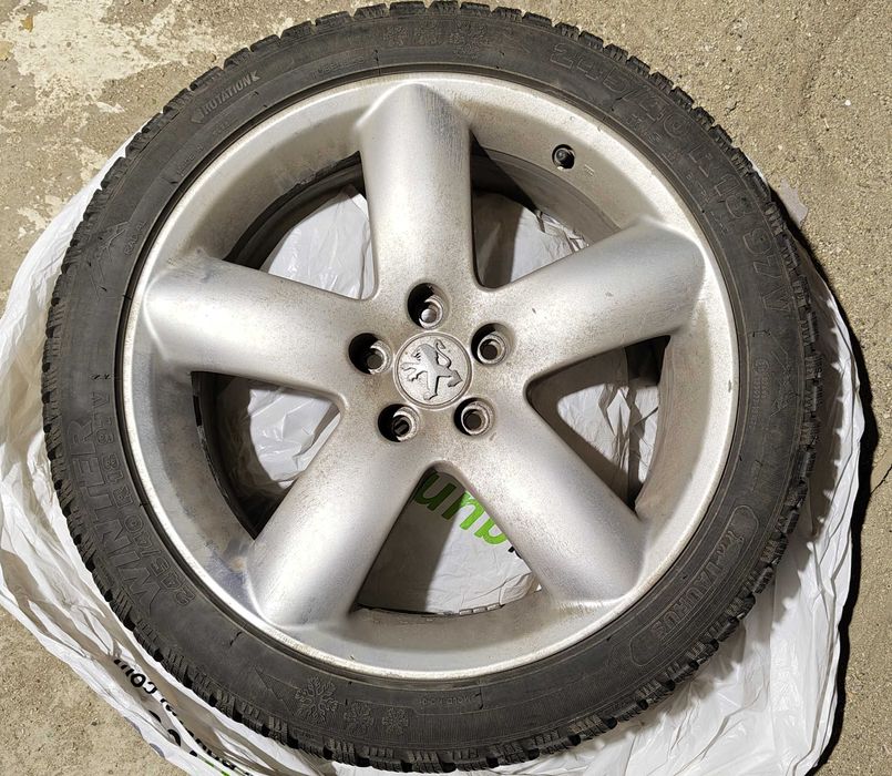 Джанти 5x108 R18 оригинални за Пежо + зимни гуми