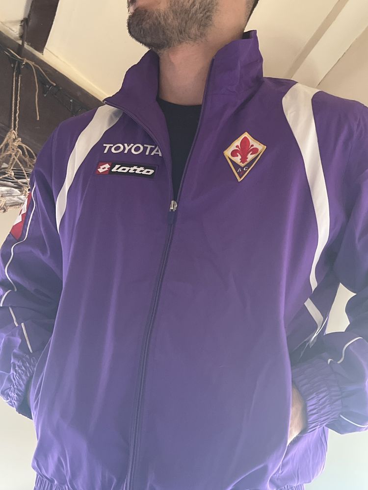 Lotto - bluza Trening - ACF Fiorentina L fermoar fotbal