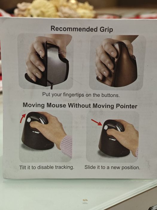 Вертикална мишка Evoluent D Large VMDL