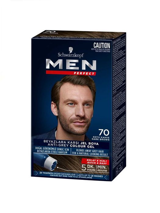 Краска для волос Schwarzkopf Men — стойкое закрашивание седины