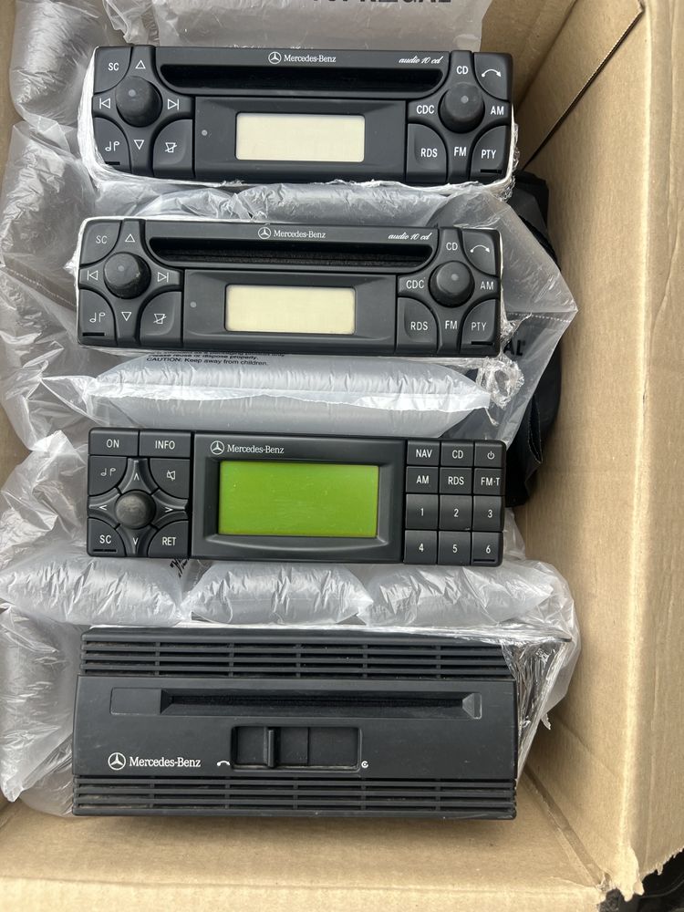 APS W140 W210 navigatie audio 10 radio casetofon