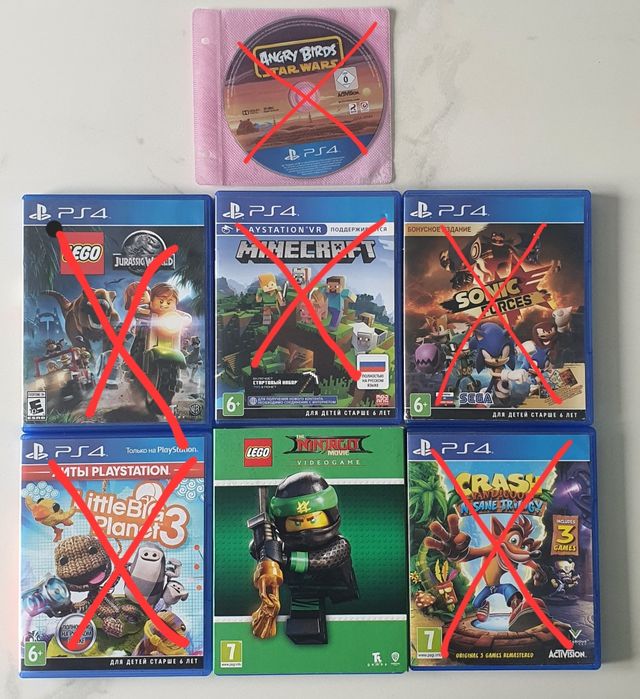 Игры для детей на Playstation 4 (цены снижены)