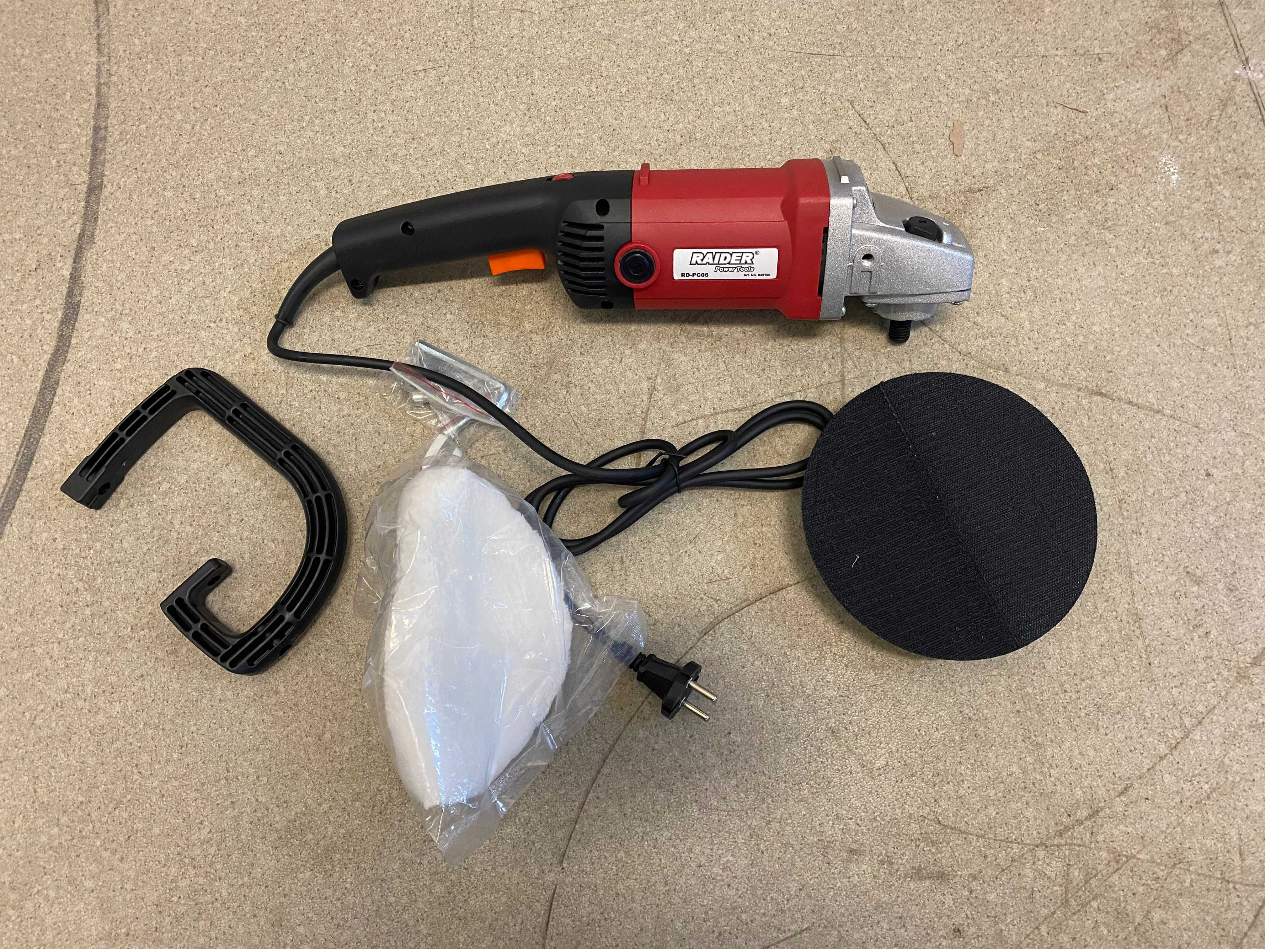 Полирмашина Ø180mm 1400W 300-3500min PC06 /Ъглошлайф акум. безч. Ø125