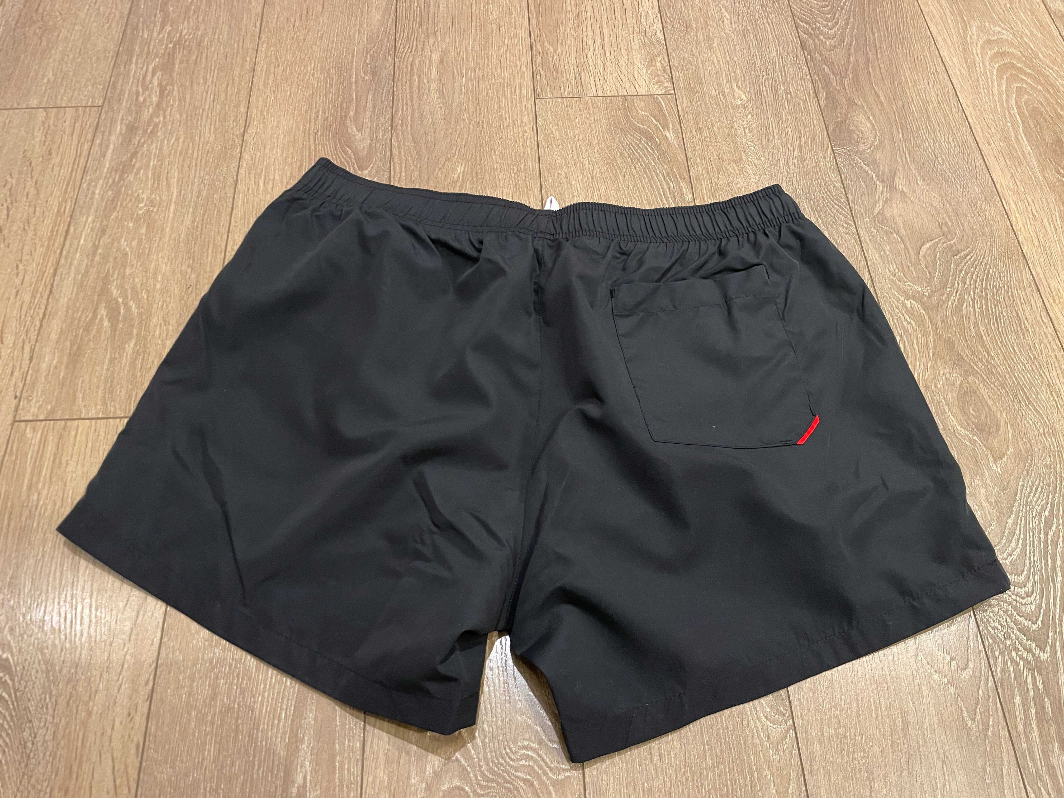 HUGO BOSS, Оригинални Плувни шорти Abas, Черен Regular Fit, размер: М