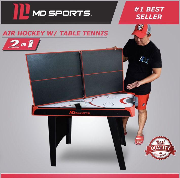 Теннисный стол аэрохоккей 2в1