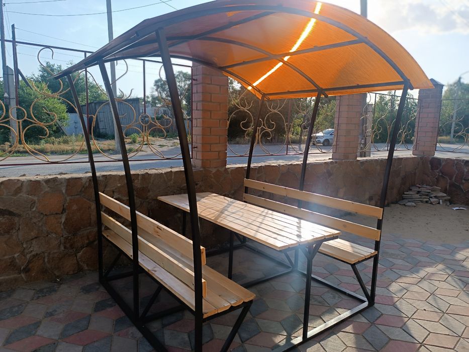Беседки металлические