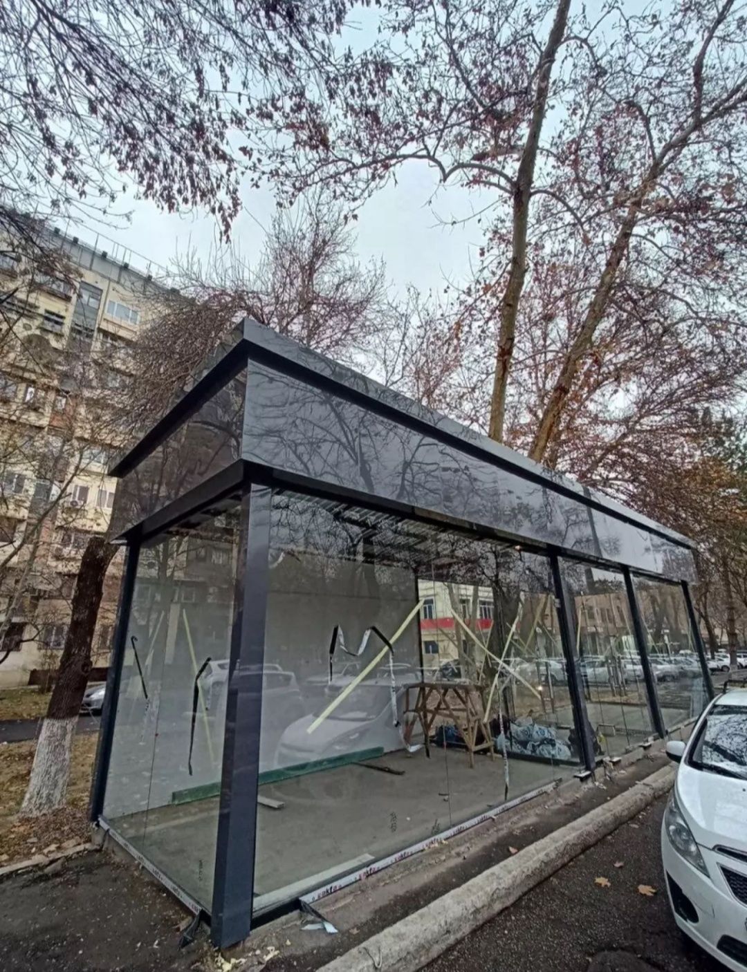 Каленное Стекло 10 мм 38 доллр 1 кв Установка Доставка внутри