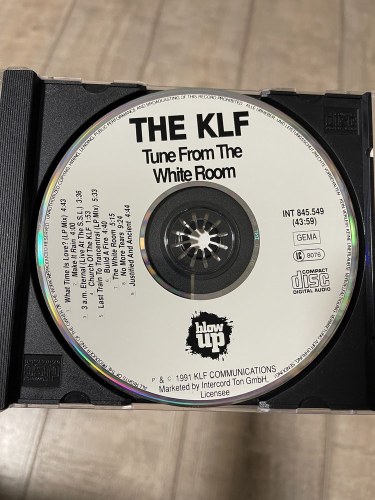 Cd original KLF - The White Room