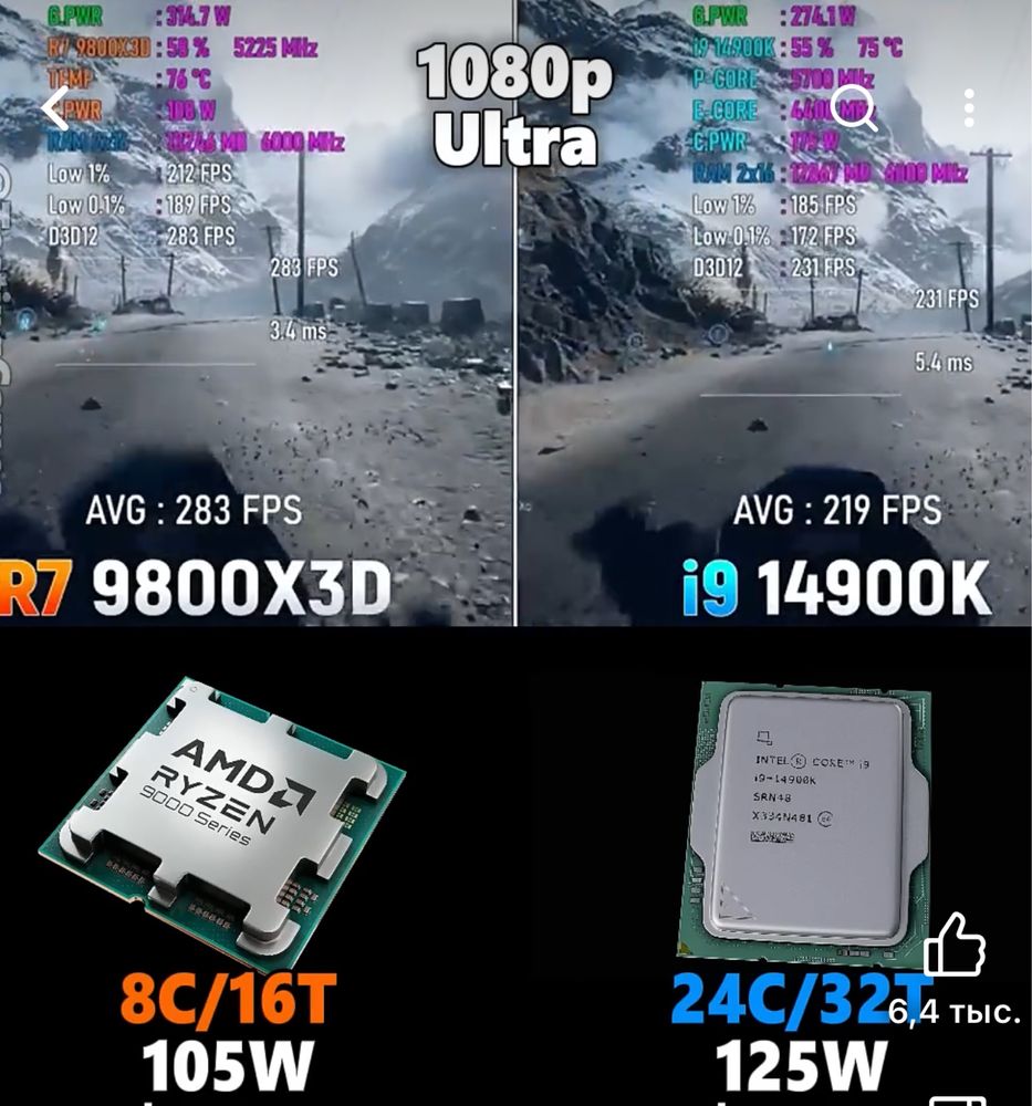 Компьютер R7 9800X3D, RTX 3070
