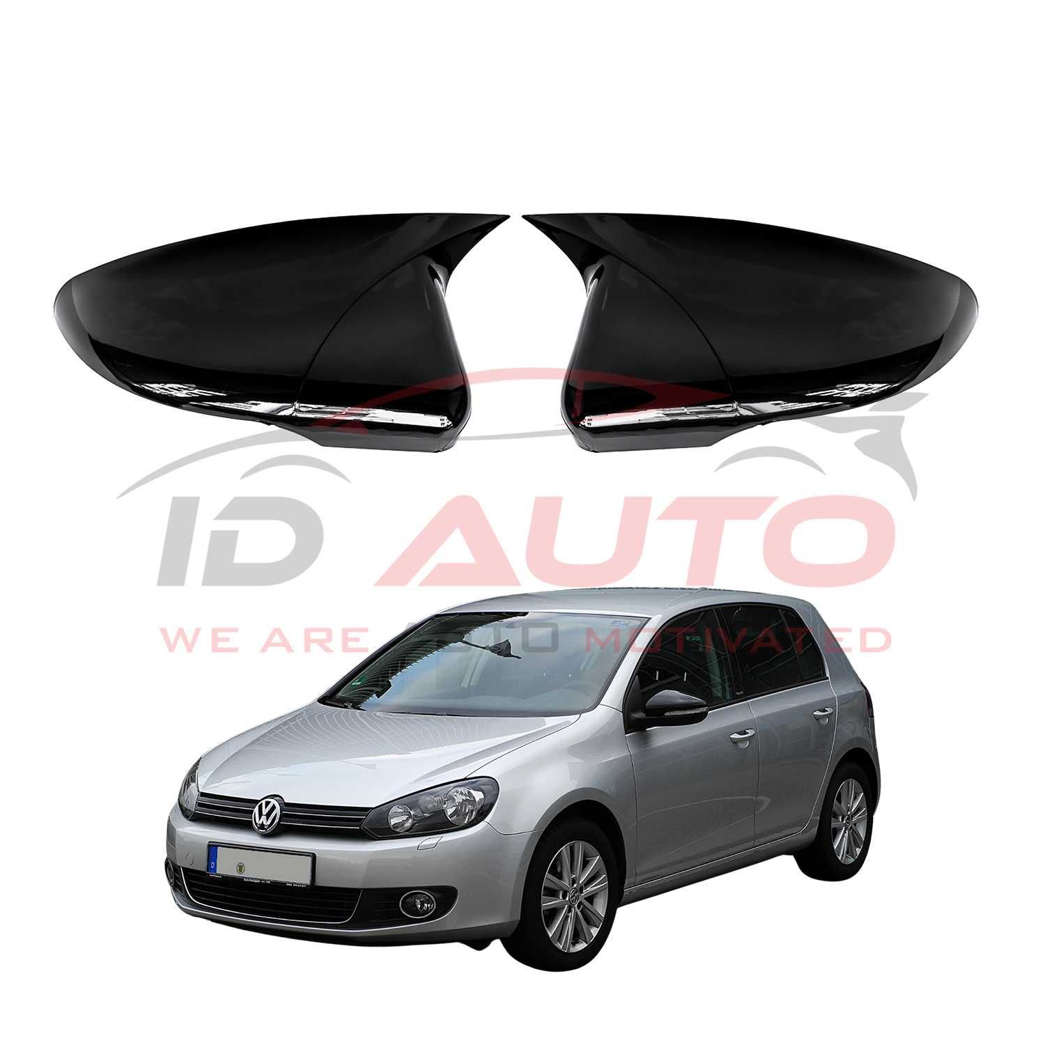 Капаци за Vw Golf 6 тип Batman Style за огледала, голф 6, ваг