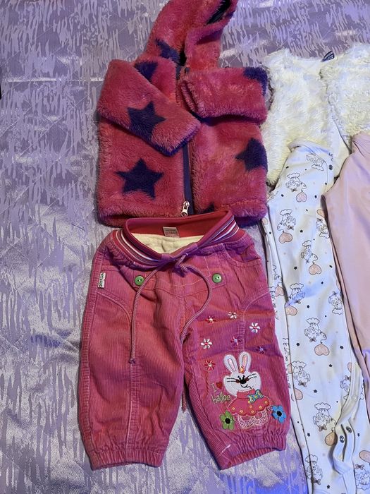 Лот дрешки за момиче 62/68 размер chicco