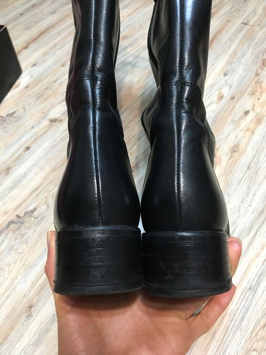 Cizme lungi din piele fabricate in Romania