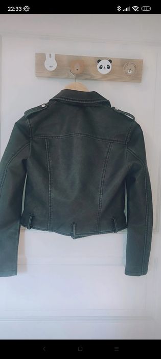 Geaca Sinsey gri, nouă eticheta, pană în talie