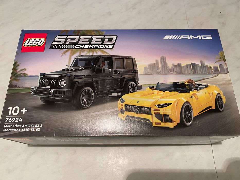 Новый конструктор LEGO: Mercedes AMG GT Roadster Speed Champions 76924