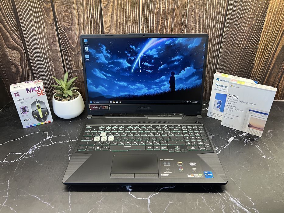 Ноутбук для игр ASUS TUF Gaming F15 | Core i5-11400H | 16GB | RTX3050
