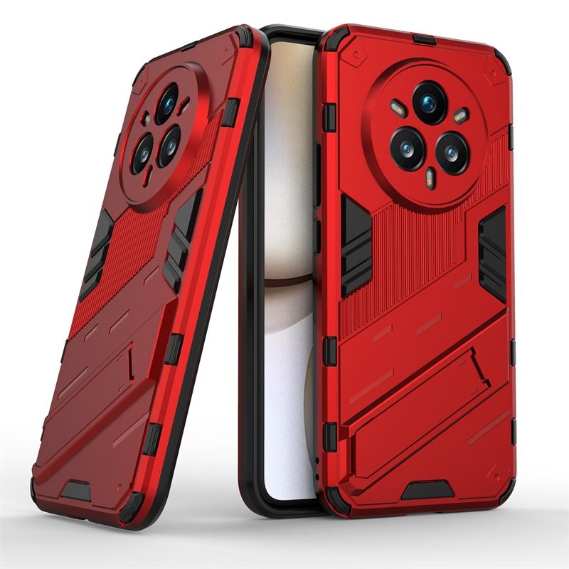 Realme 14 Pro+ 5G / PUNK ARMOR Удароустойчив кейс гръб със стойка