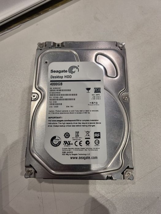 Жёсткий диск 4000GB