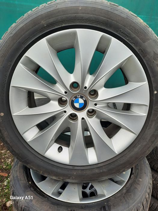 Ляти джанти с гуми,5×120 за БМВ. 17цола