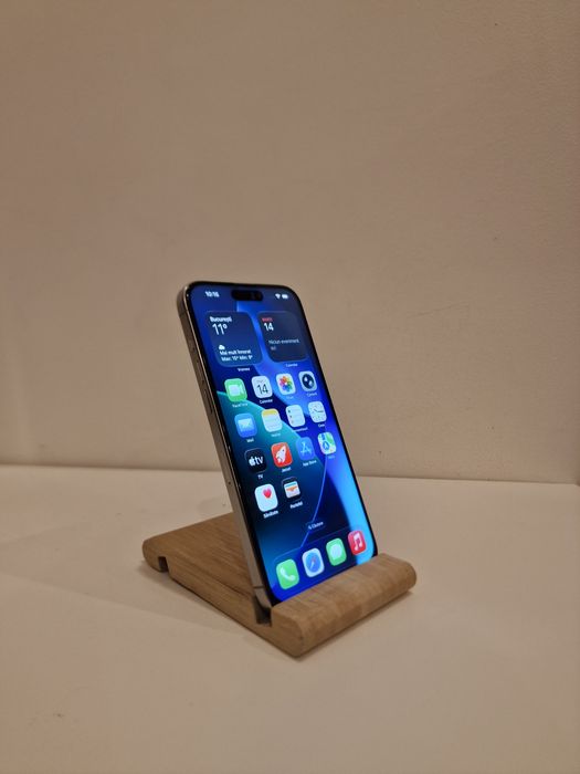 iPhone 15 Pro Max Natural Titanium 256GB 5G | Impecabil, Baterie 100%