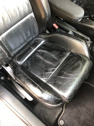 RECARO Кожени предни седалки 2 броя - перфектни