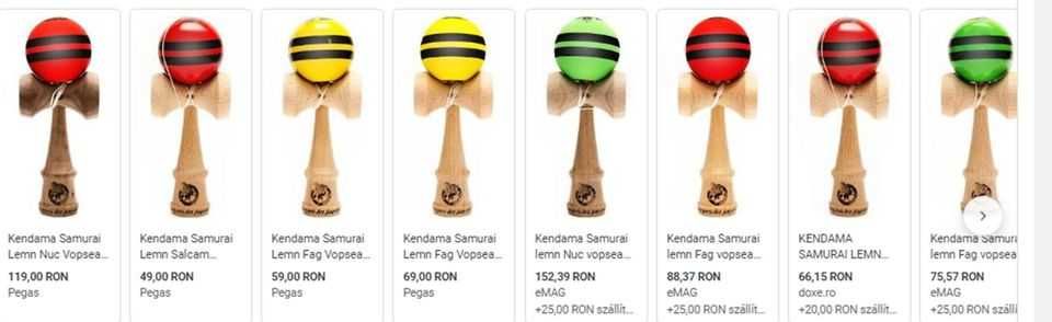 Kendama Pegas Samurai joc de indemanare