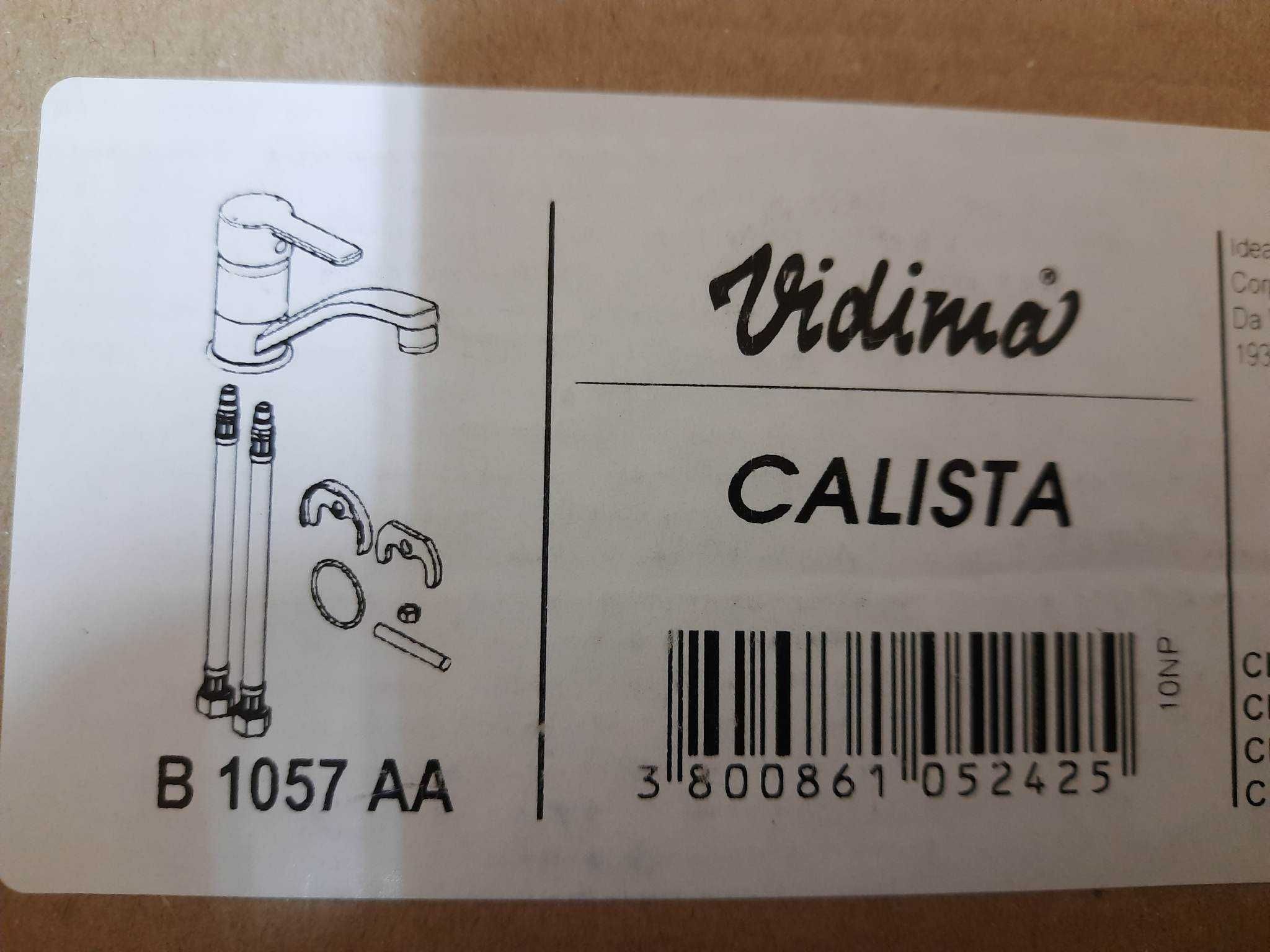 Смесител Vidima модел CalistaB1057AA стоящ за умивалник с тръбен чучур