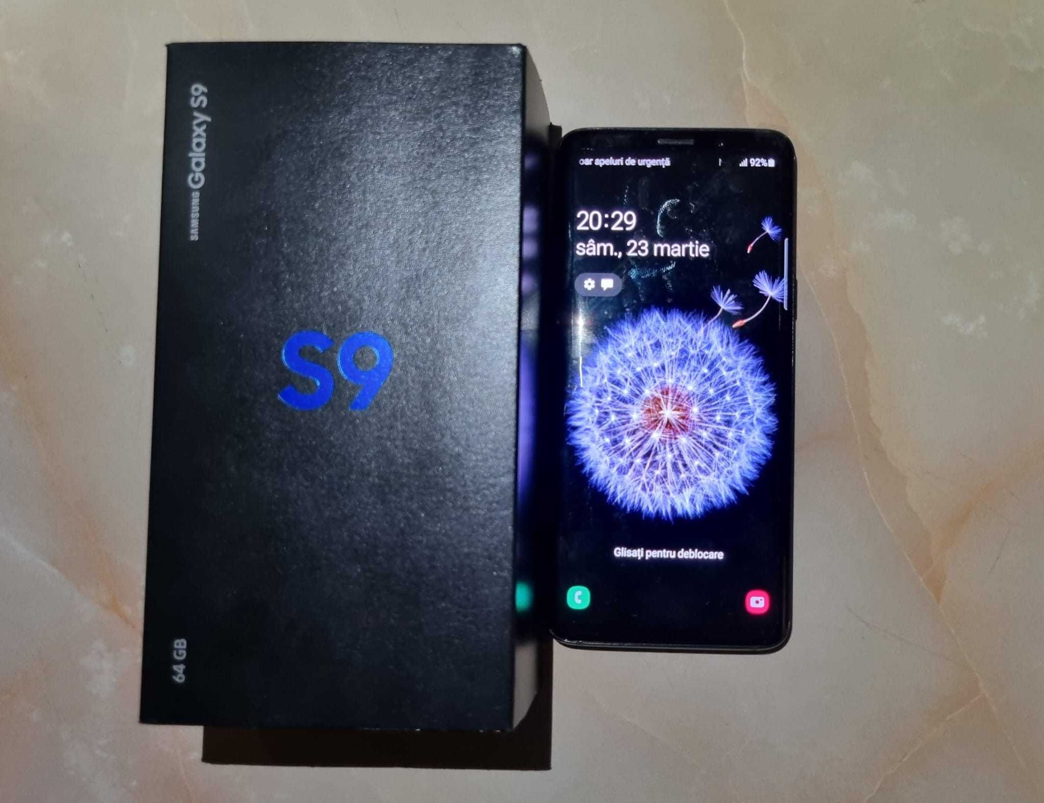 Samsung Galaxy S9 la cutie